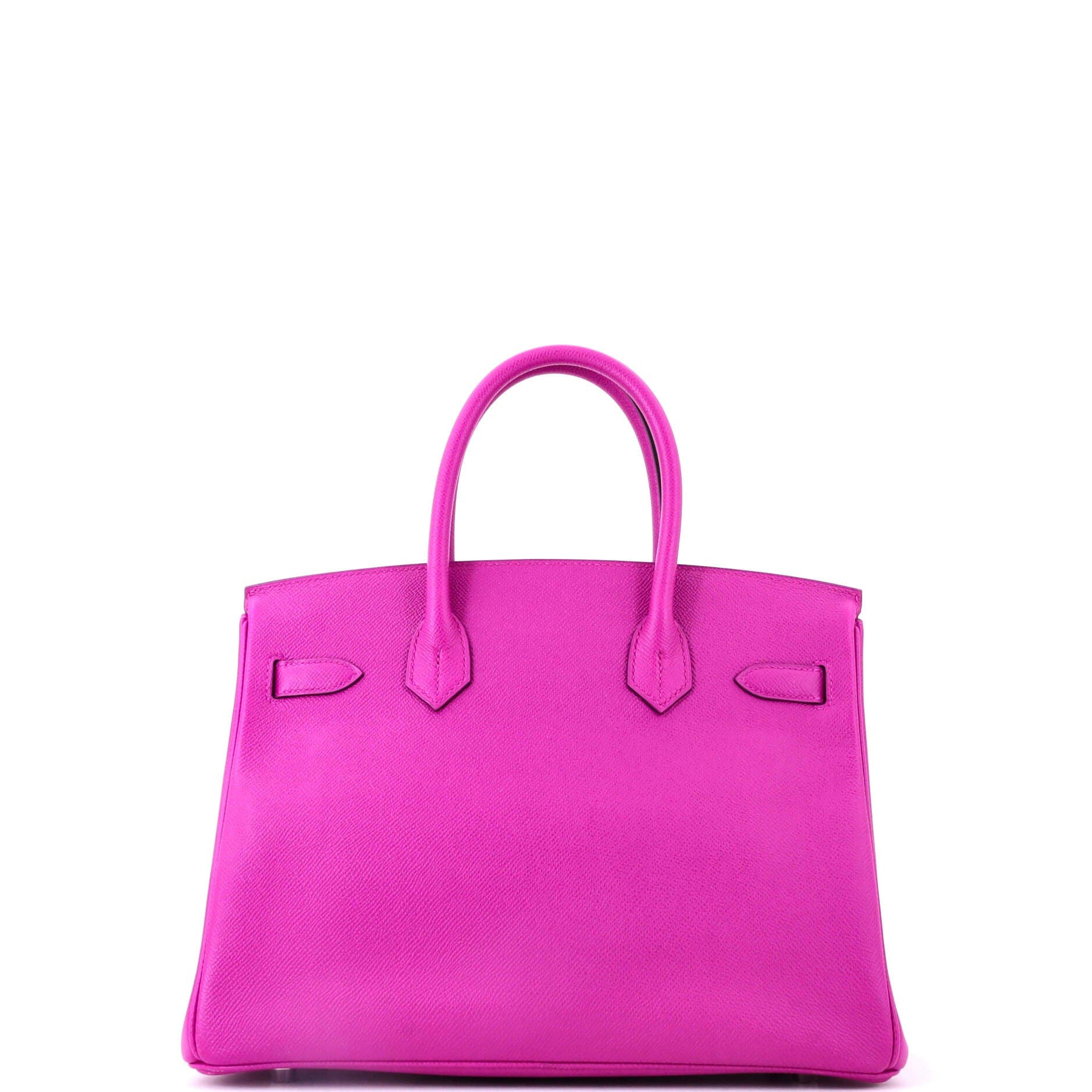 Birkin Handbag Pink Epsom with Palladium Hardware 30, Alternate, color, Pink