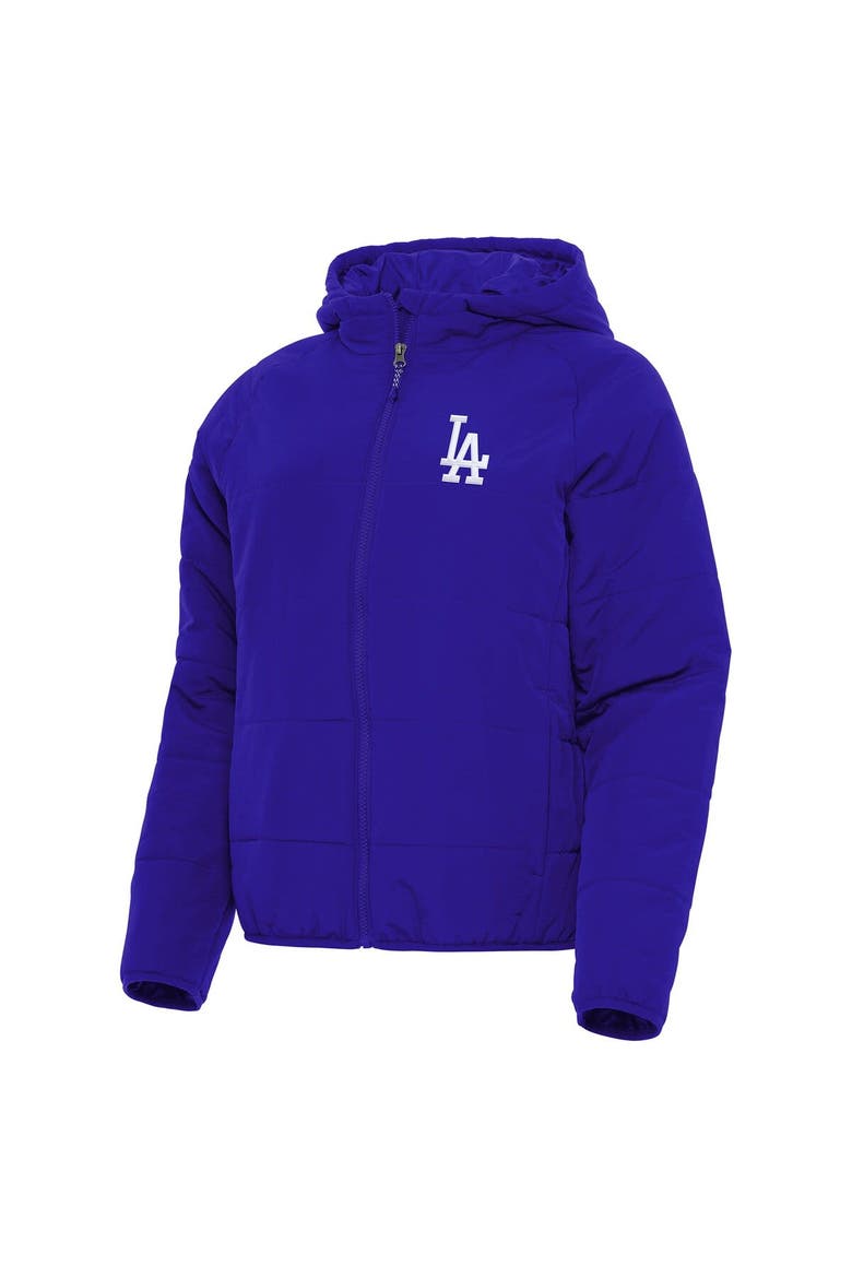 Women's Antigua Royal Los Angeles Dodgers Universe Full-Zip Hoodie Jacket, Main, color, Royal