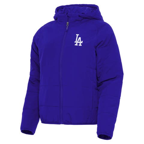Women's Antigua Royal Los Angeles Dodgers Universe Full-Zip Hoodie Jacket
