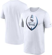Nike Men's Nike White Tennessee Titans Icon Legend Performance T-Shirt