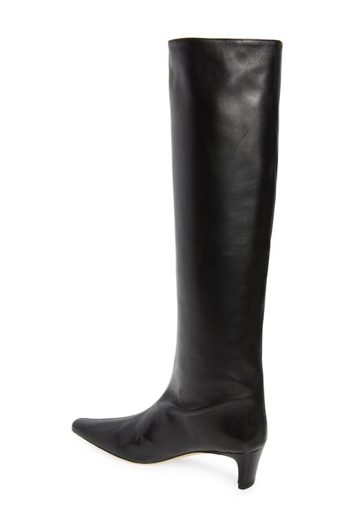 Staud Wally Knee High Boot In Animal Print