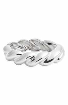 Nordstrom Chunky Twist Hinge Cuff Bracelet