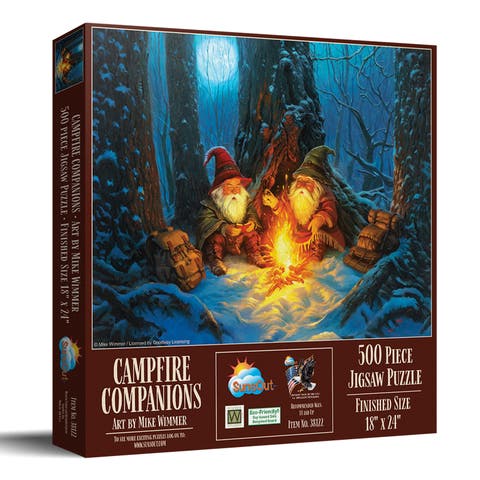 Campfire Companions 500 piece Jigsaw Puzzle for Adults