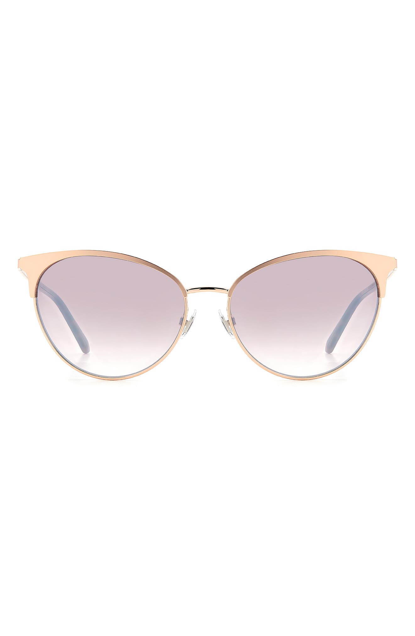 Fossil 55mm Gradient Cat Eye Sunglasses