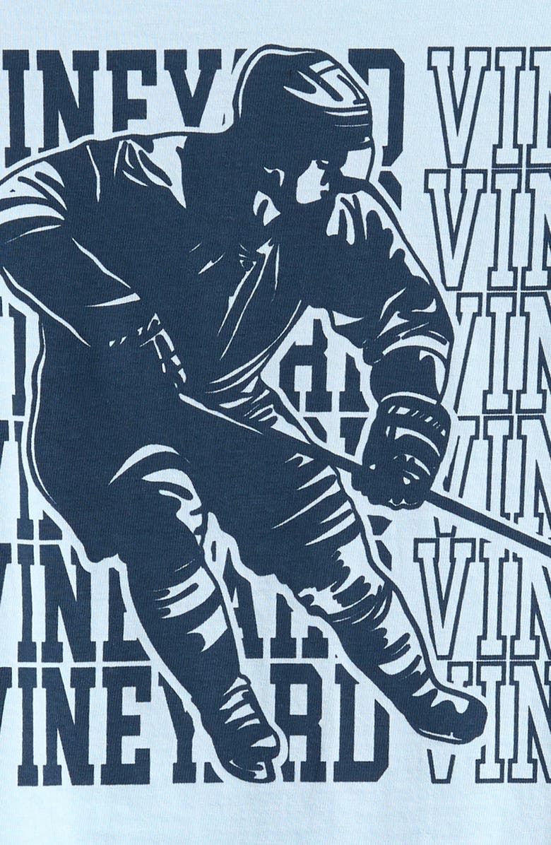 vineyard vines Kids' Hockey Player Long Sleeve Graphic T-Shirt, Alternate, color, 