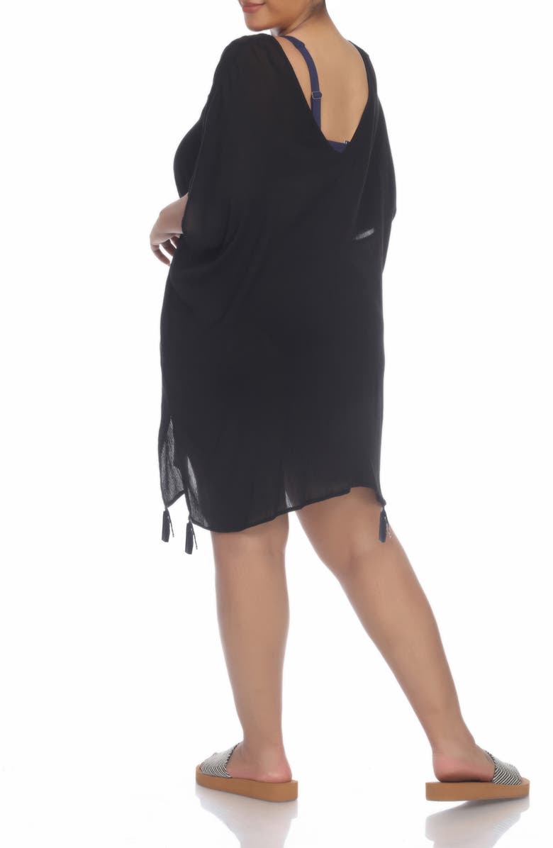 BOHO ME Crochet Trim Coverup, Alternate, color, 