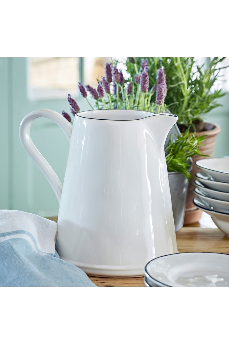 Beja Pitcher, Alternate, color, White & blue
