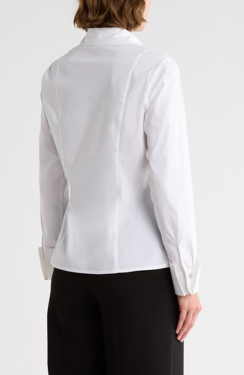 TRUTH Fitted Button-Up Shirt, Alternate, color, White
