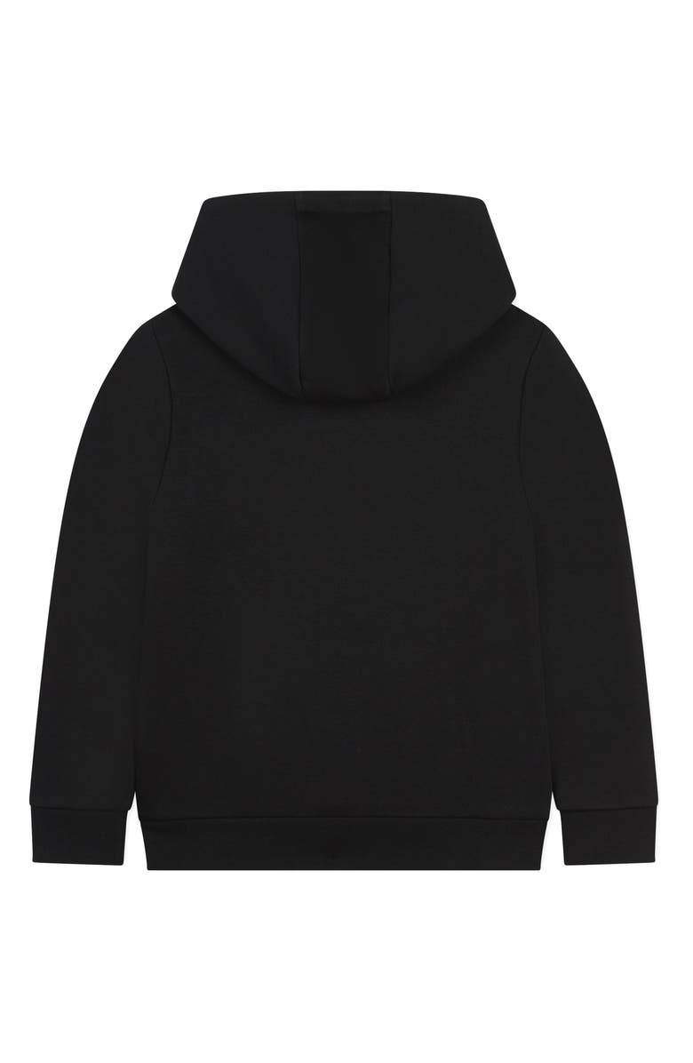 BOSS Kids' Logo Graphic Hoodie, Alternate, color, Black