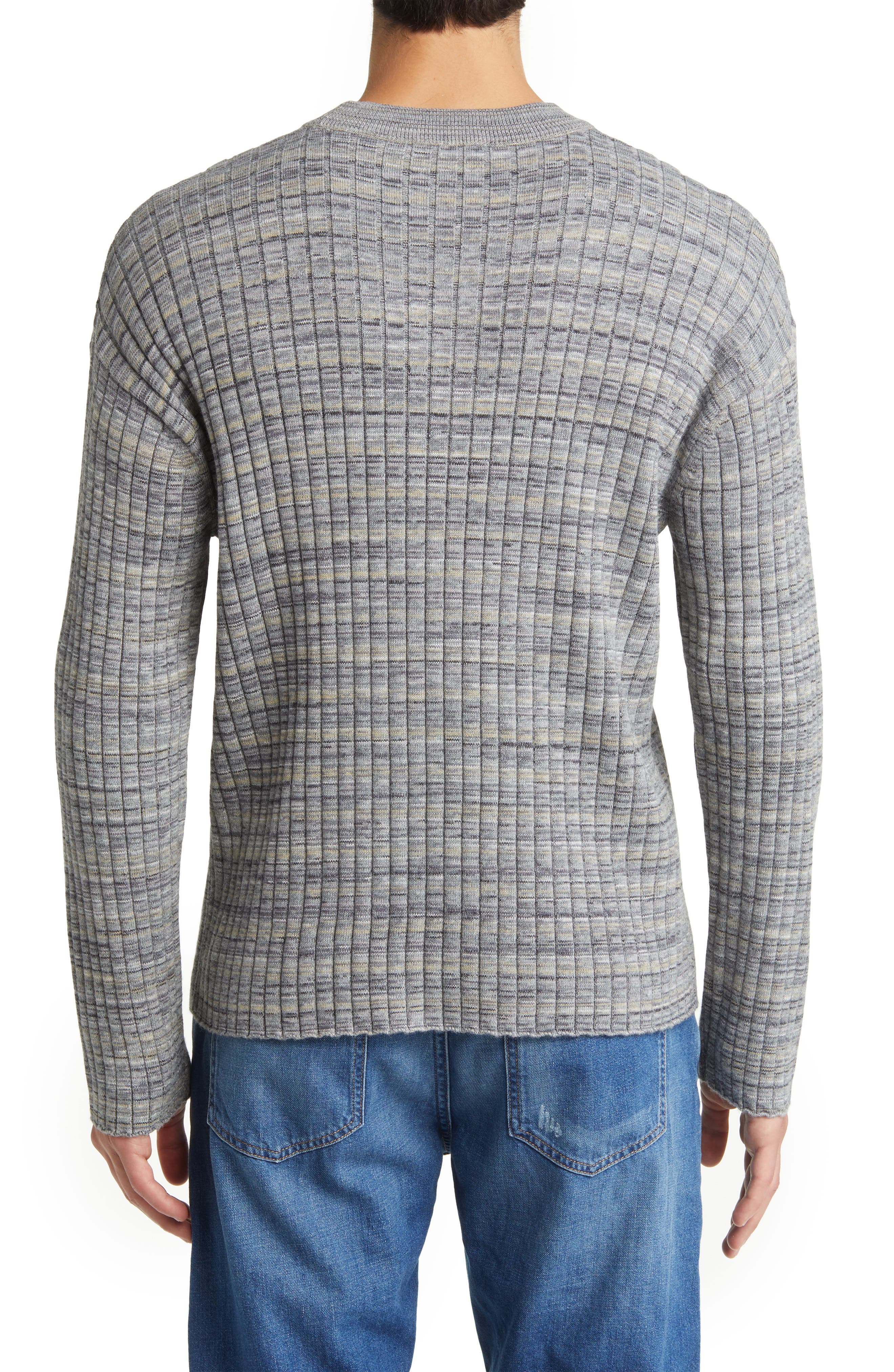 Closed Rib Marl Crewneck Sweater (Men) | Nordstromrack
