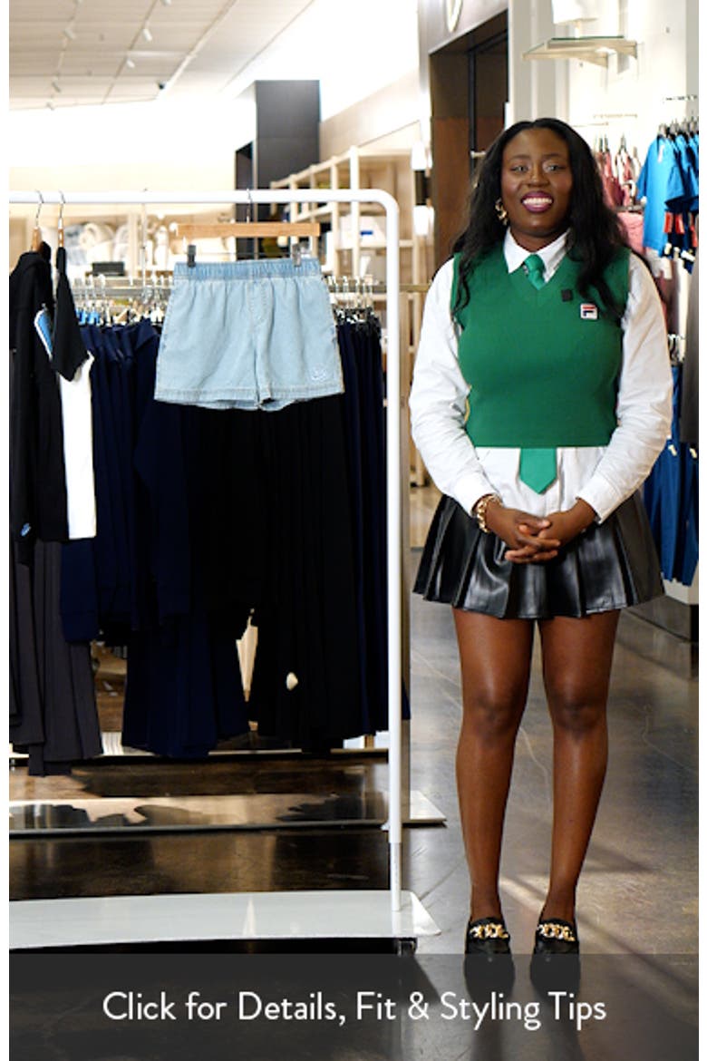 Kids' Cotton Denim Drawstring Shorts video