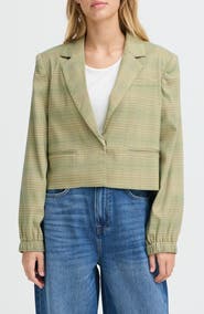 ICHI Joli Crop Blazer