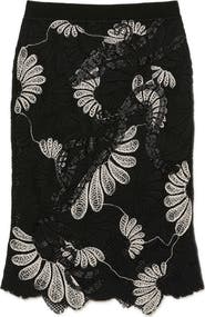 Marina Rinaldi Campale Knit Midi Skirt