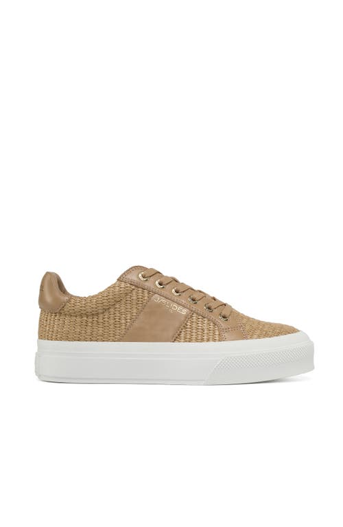 Jslides Footwear Gatsby Platform Sneaker In Sand