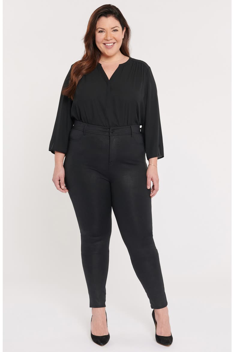 Sculpt-Her™ Leggings, Alternate, color, JET BLACK