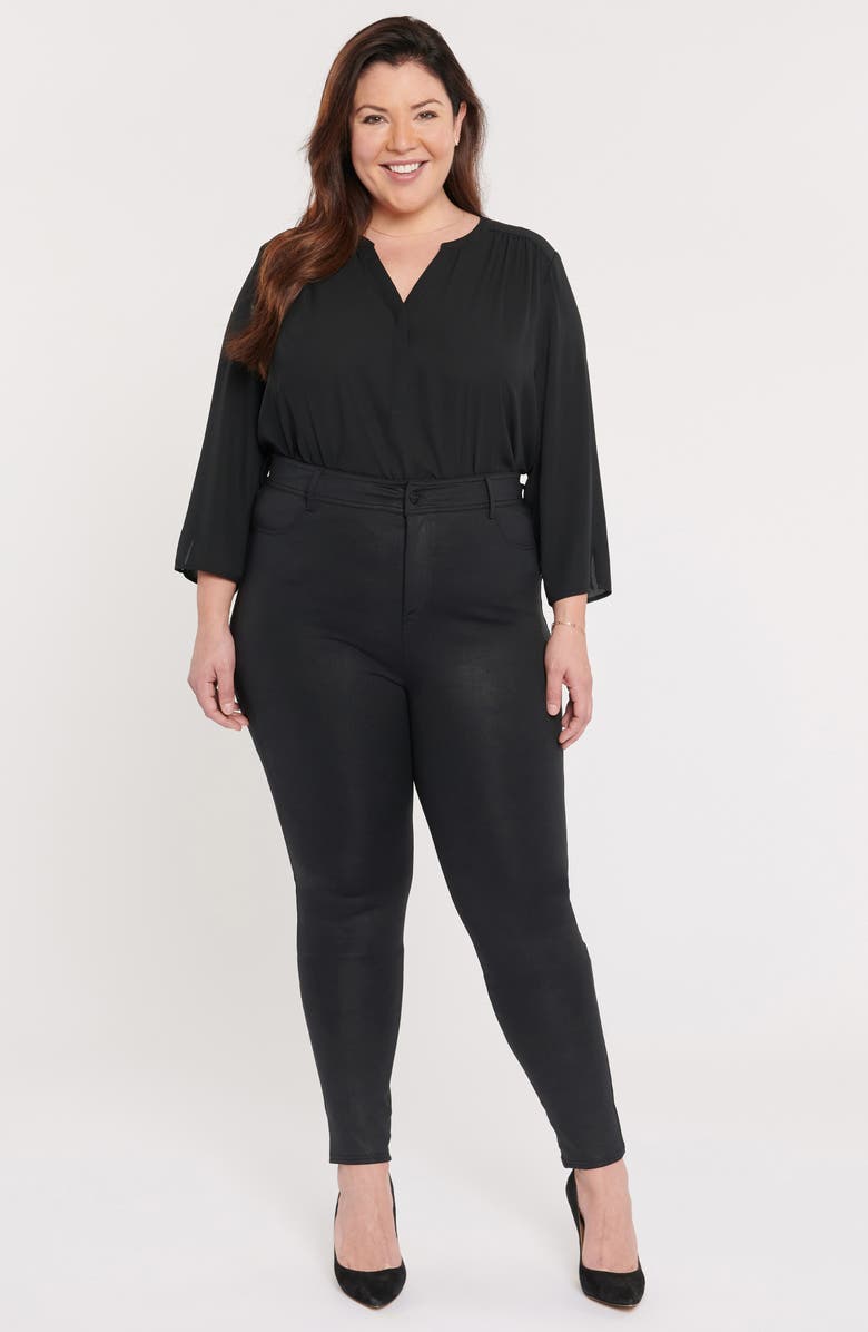 NYDJ Sculpt-Her<sup>™</sup> Leggings, Alternate, color, Jet Black