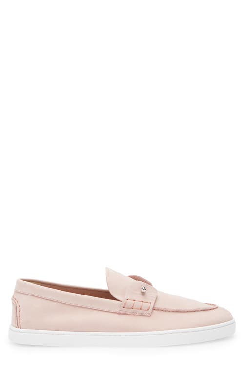 Christian Louboutin Chambeliboat Loafer In Vintage Rose