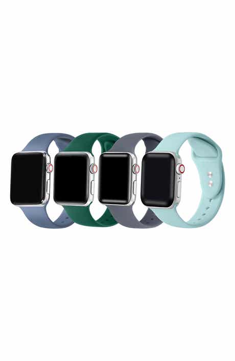 The Posh Tech Assorted 4-Pack Silicone Apple Watch® Watchbands
