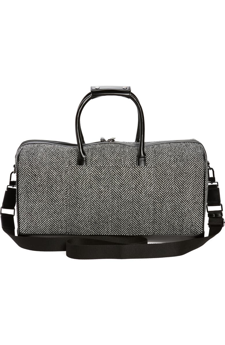 Ted Baker London Herringbone Holdall Bag, Alternate, color,