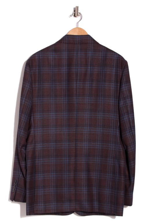 BROOKS BROTHERS BROOKS BROTHERS PLAID NOTCH LAPEL WOOL SPORT COAT