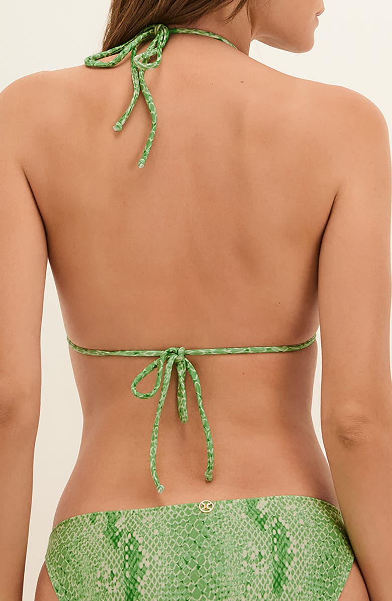 ViX Paula Hermanny Scandal Olivia Triangle Bikini Top, Alternate, color, Multi