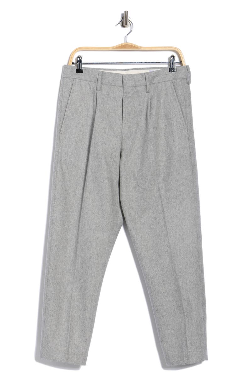 NN07 Bill Wool Blend Trousers, Alternate, color, Grey Melange
