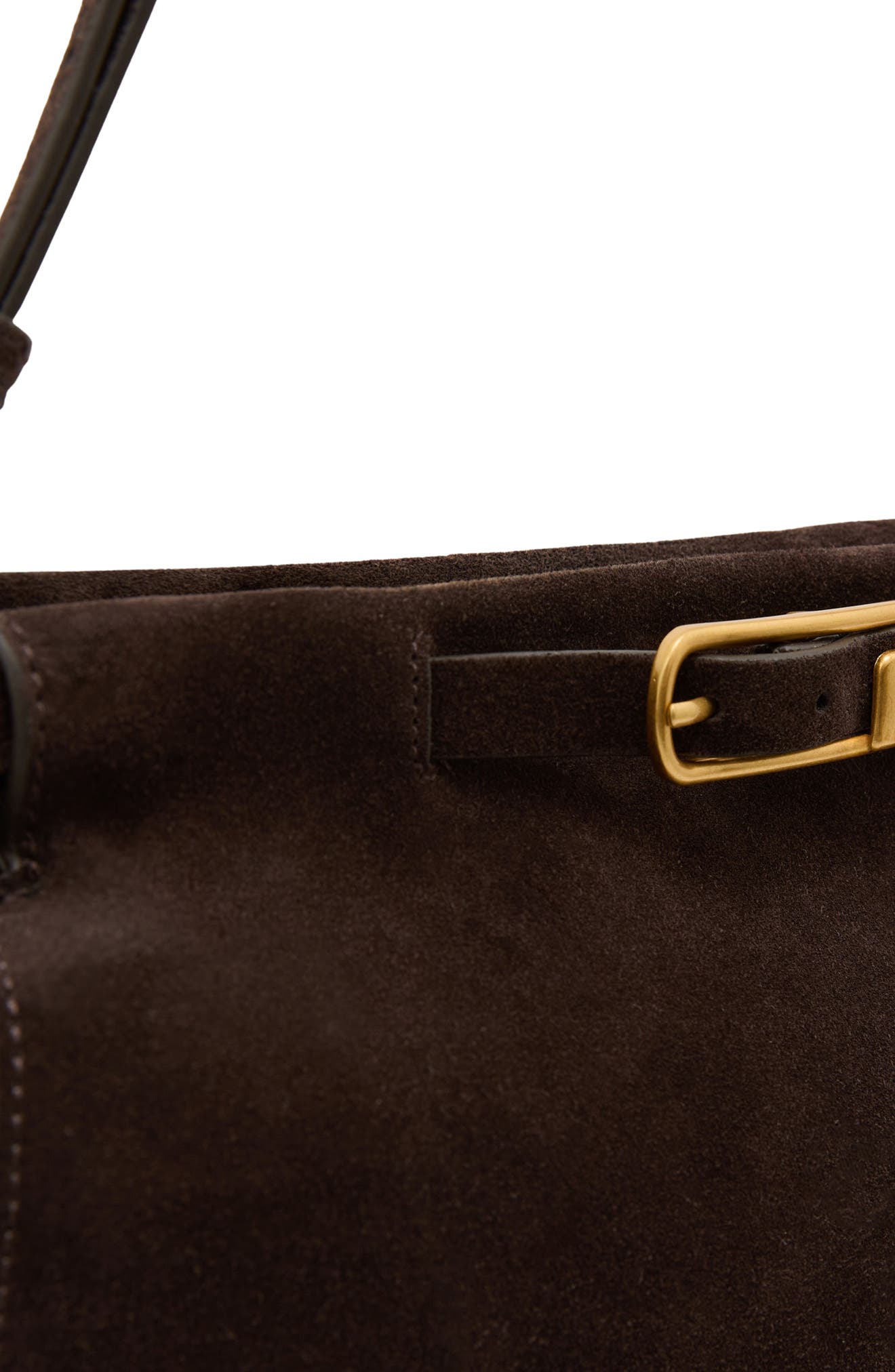 Oriana Leather Hobo Shoulder Bag, Alternate, color, CHOCOLATE