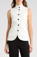 rag & bone Slade Cotton & Linen Vest