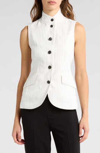 rag & bone Slade Cotton & Linen Vest