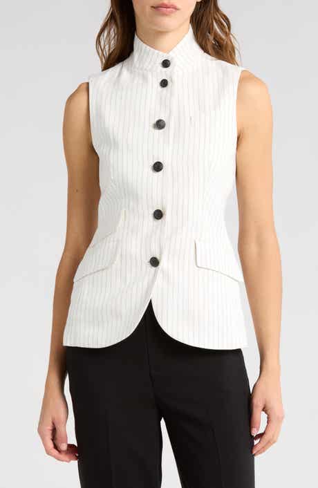 rag & bone Slade Cotton & Linen Vest