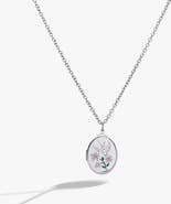Alex and Ani Birds of a Feather Locket Pendant Necklace
