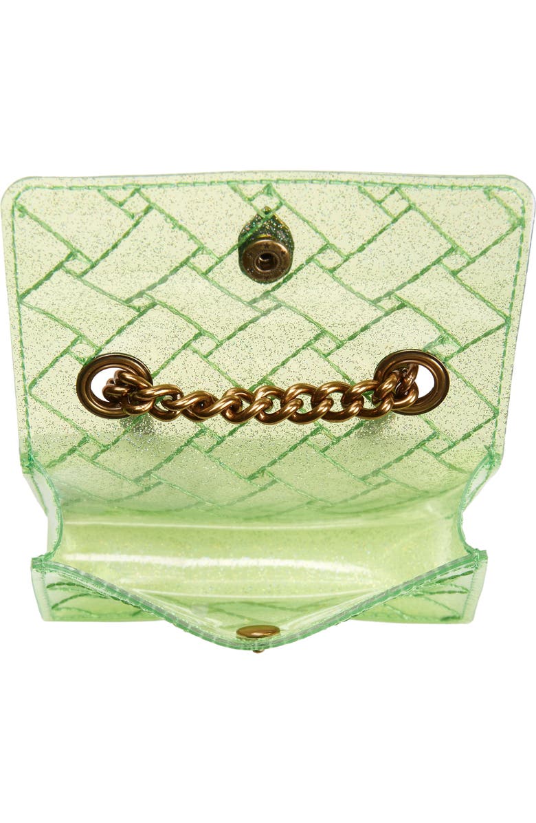 Kurt Geiger London Micro Kensington Vinyl Convertible Crossbody Bag, Alternate, color,