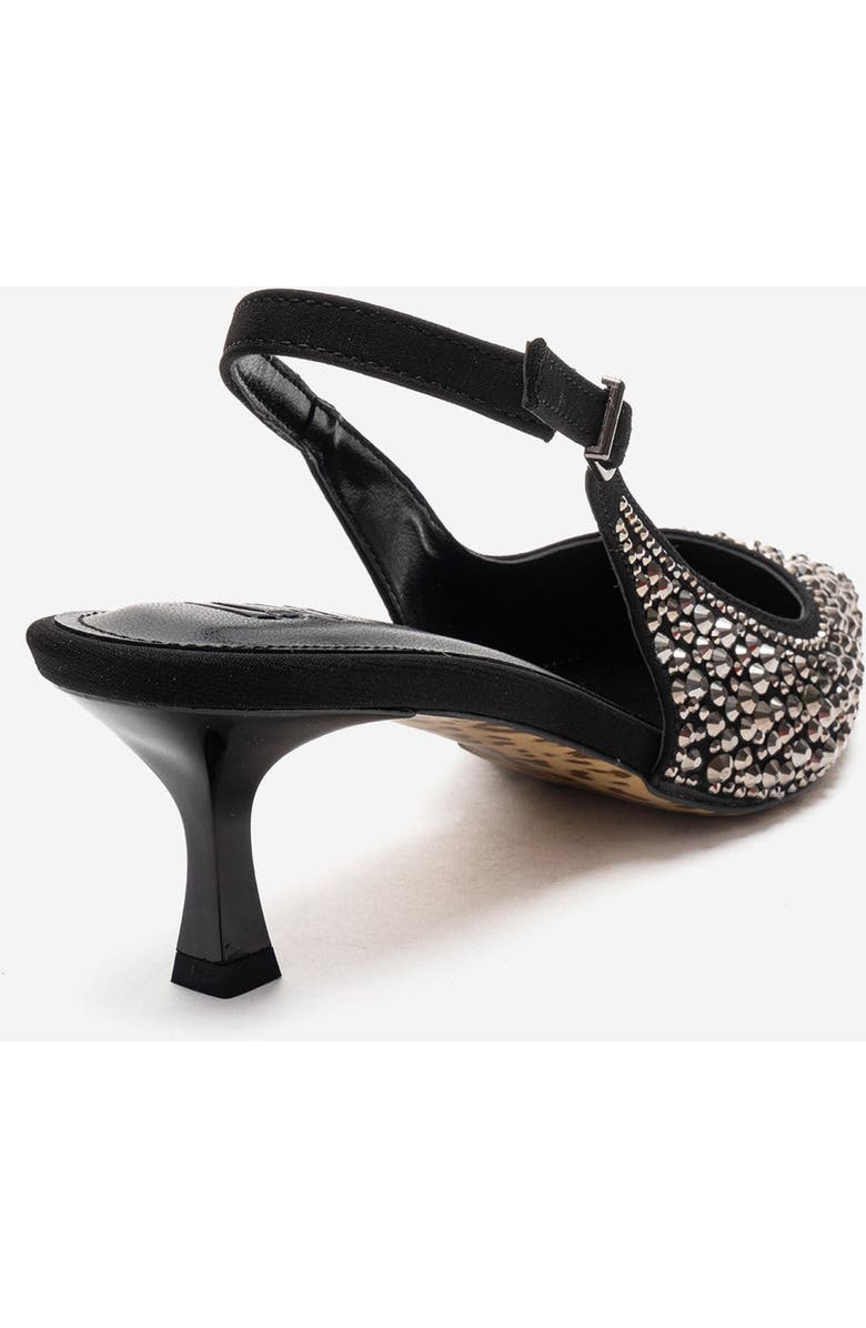Prologue Shoes Thea Slingback Pointed Toe Pump, Alternate, color, Black