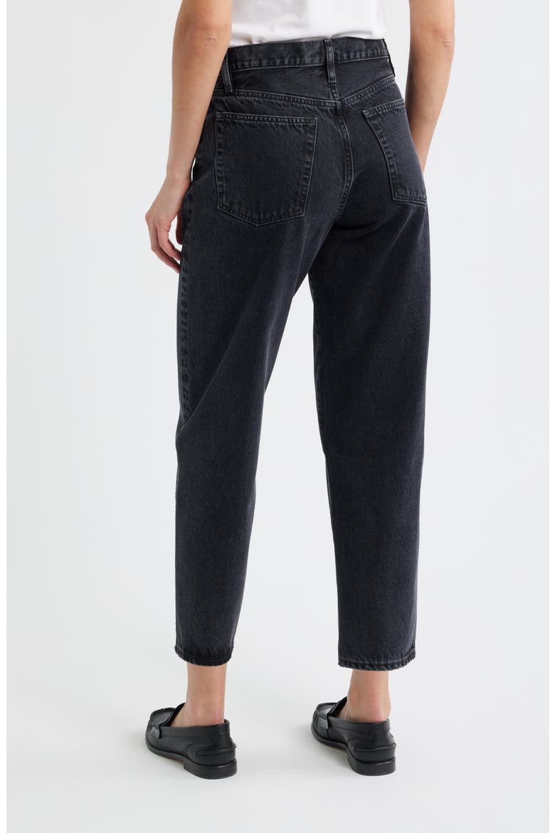 The Candle High Waist Barrel Jeans, Alternate, color, MYSTIC