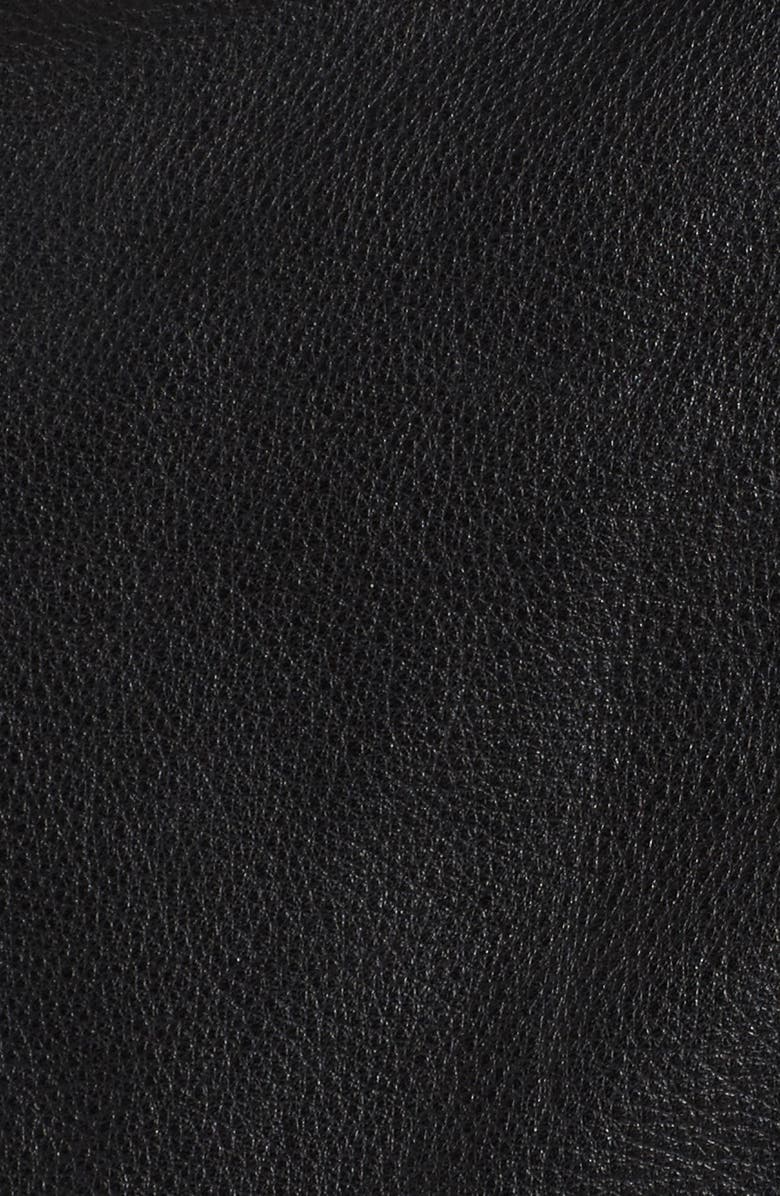 Scotch & Soda Classic Leather Jacket, Alternate, color, 