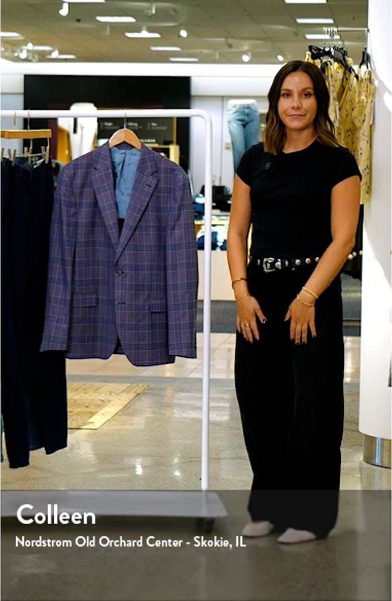 Midland Plaid Wool Sport Coat, sales video thumbnail