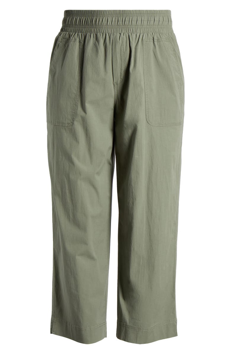 Wit & Wisdom Skyrise Patch Pocket Straight Leg Pants, Alternate, color, Lily Pad