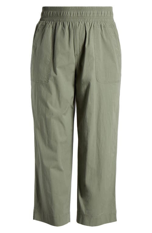 Wit & Wisdom Skyrise Patch Pocket Straight Leg Pants In Green
