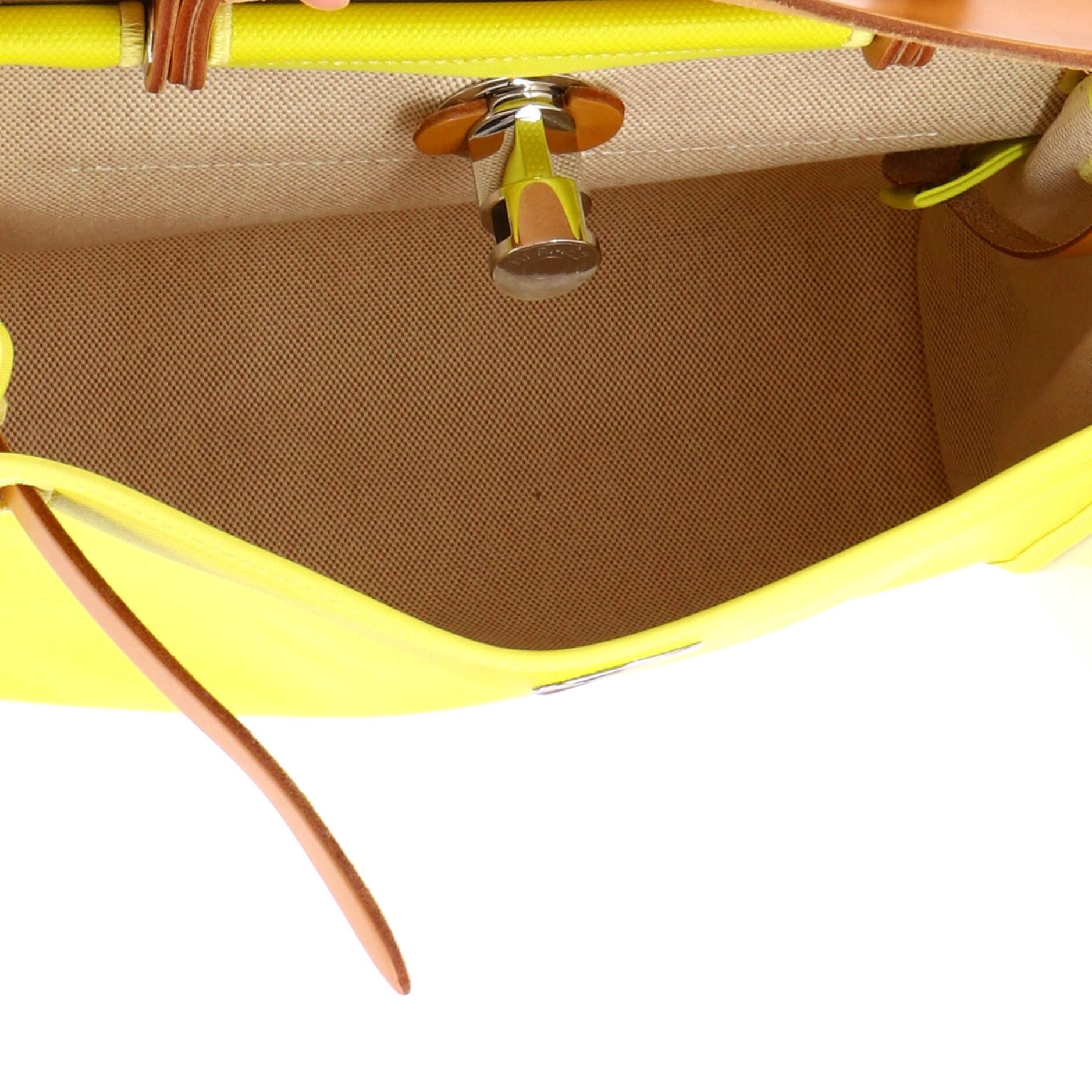 Herbag Zip Berline Vache Canvas and Leather 31, Alternate, color, Yellow