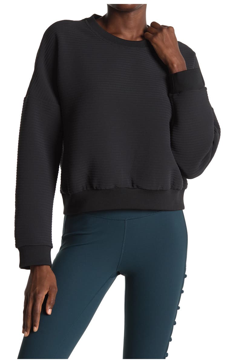 New Balance Heatloft Ribbed Pullover, Main, color, 