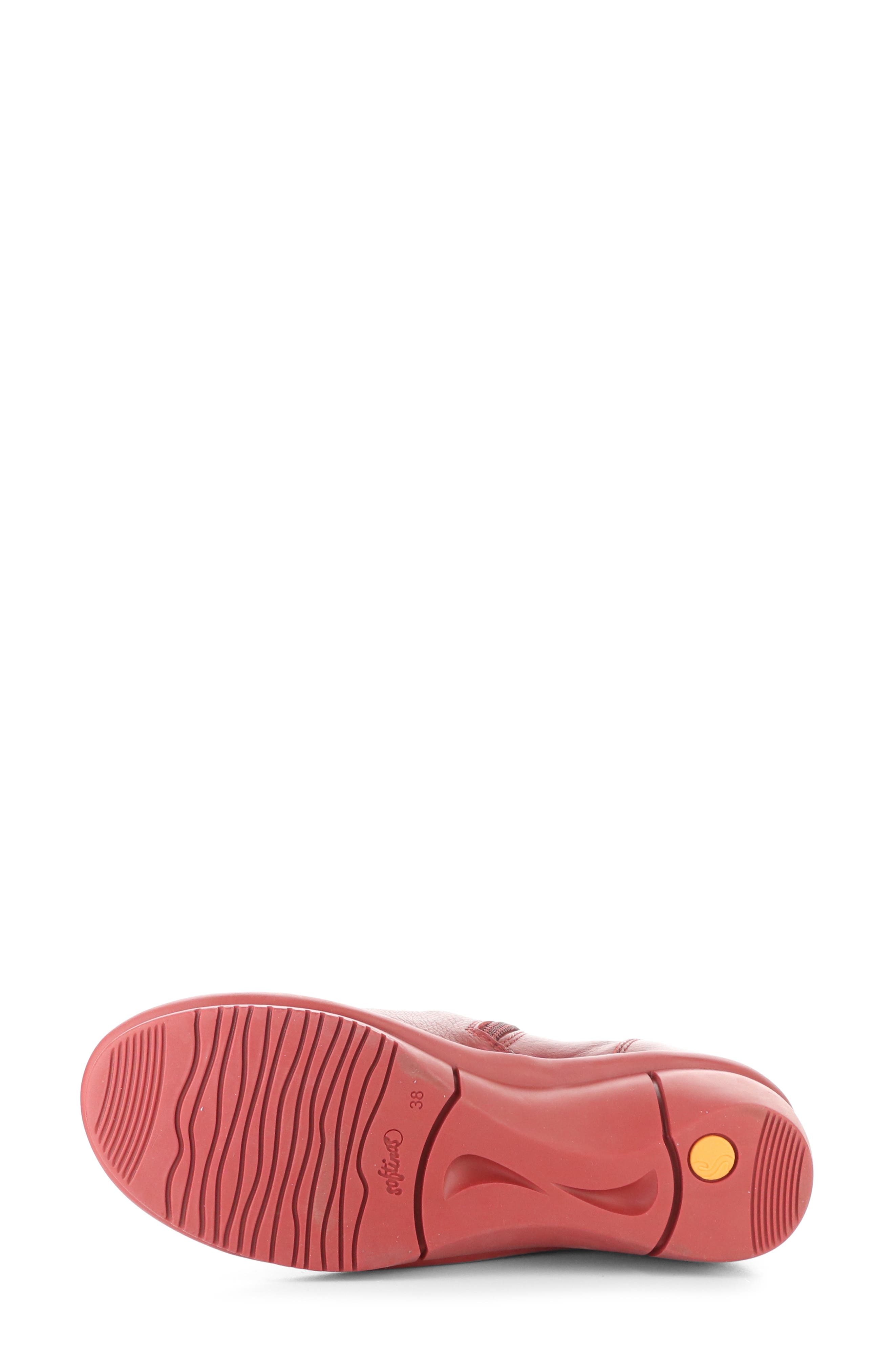 Softinos by Fly London Rott Wedge Boot, Alternate, color, Red