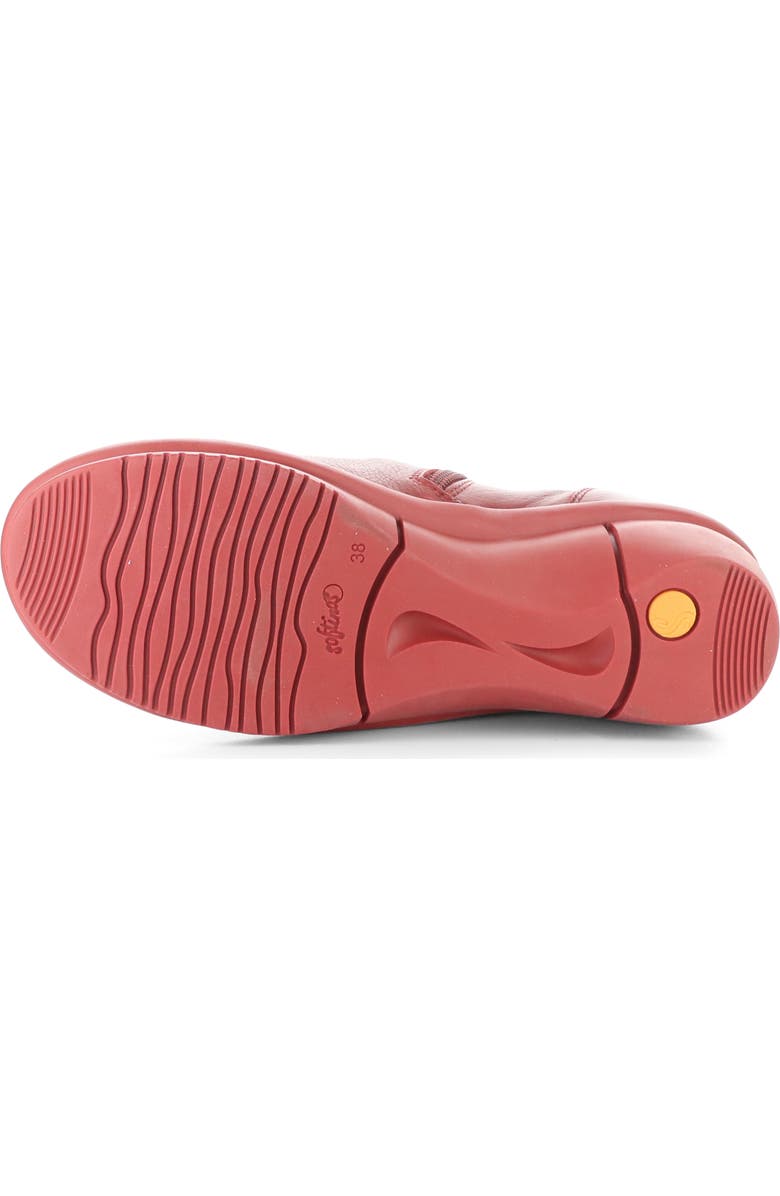 Softinos by Fly London Rott Wedge Boot, Alternate, color, Red