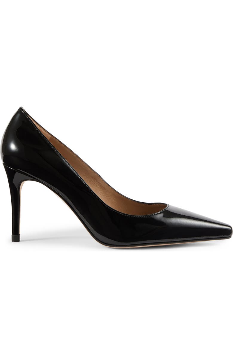 LK Bennett Florentine Pointy Toe Pump, Alternate, color, Black Patent
