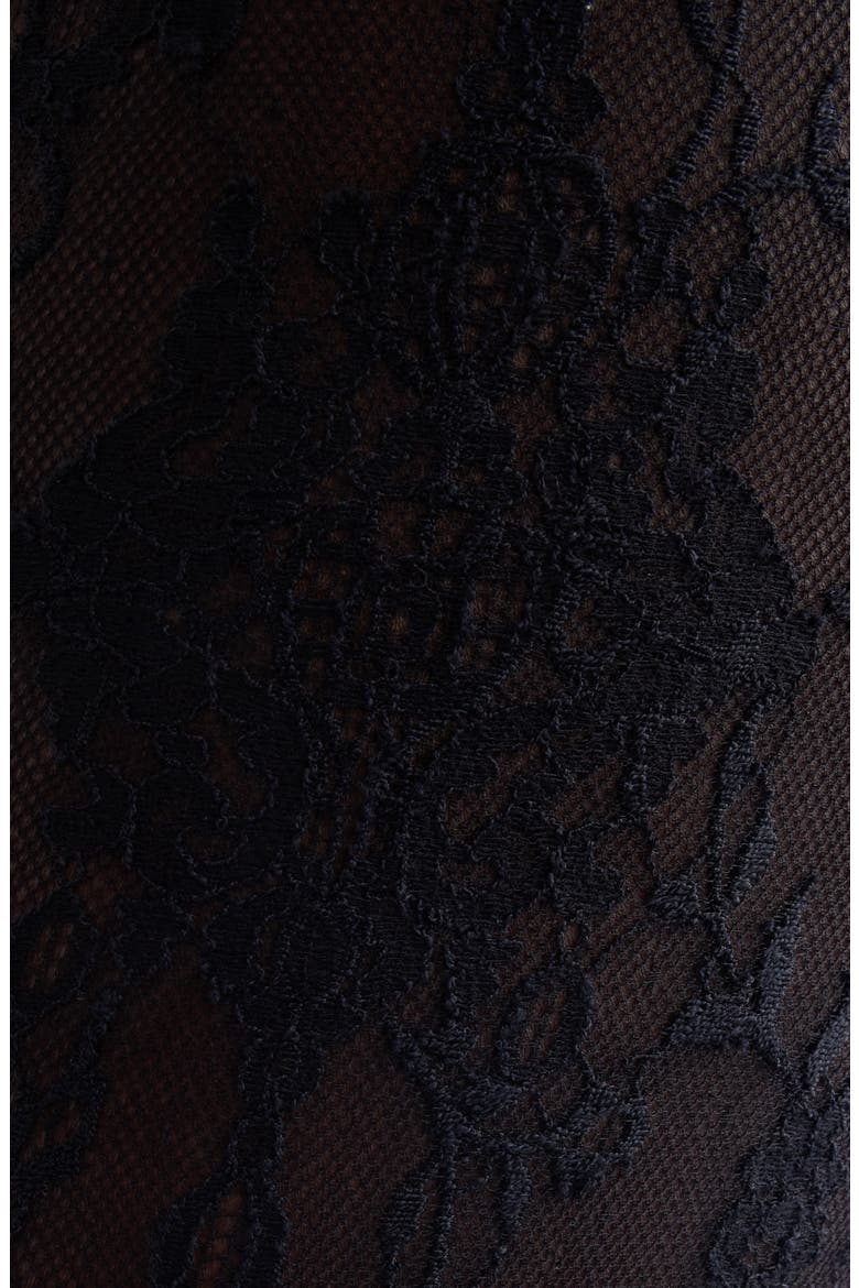 Chandelier Stretch Lace Leggings, Alternate, color, BLACK
