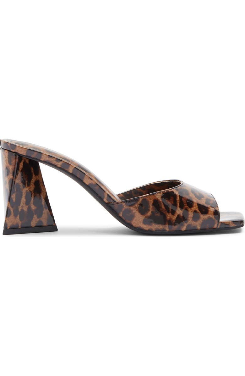 Abound Murphy Triangle Heel Mule Sandal, Alternate, color, Brown Dark Leopard