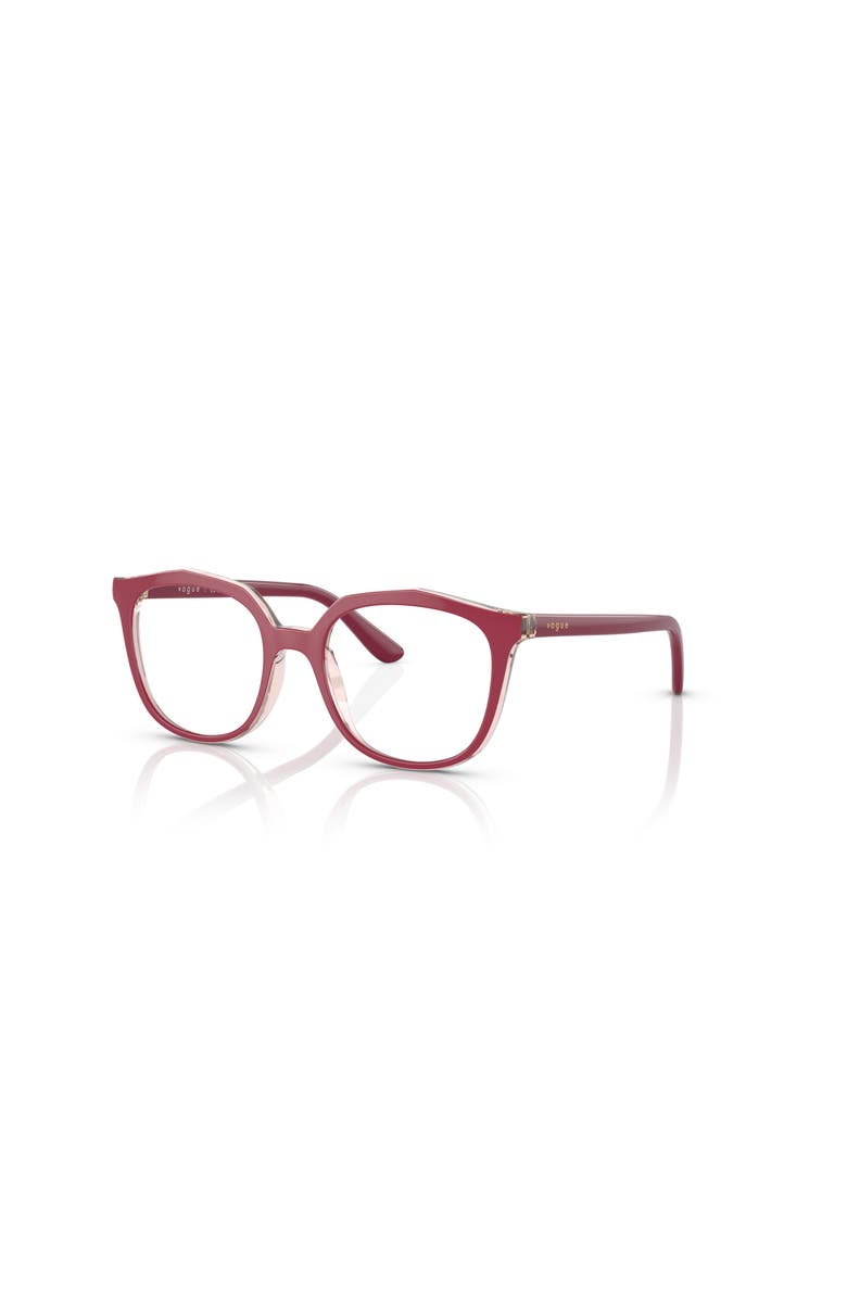 Vogue Eyewear 45mm Irregular optical glasses, Main, color, Pink