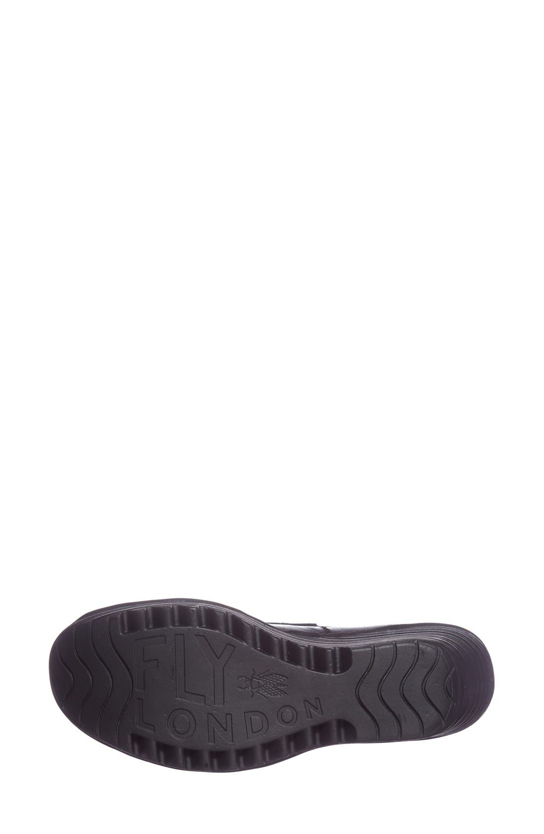 'Yalu' Pump, Alternate, color, BLACK/ BLACK