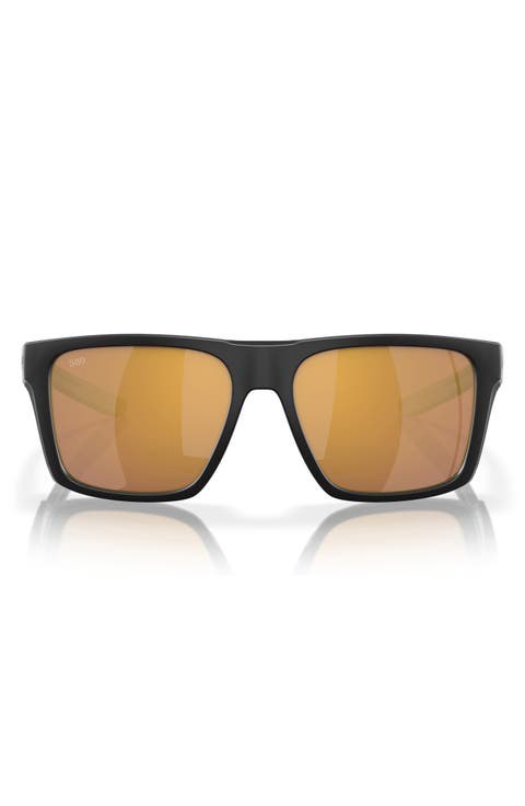 57mm Polarized Square Sunglasses
