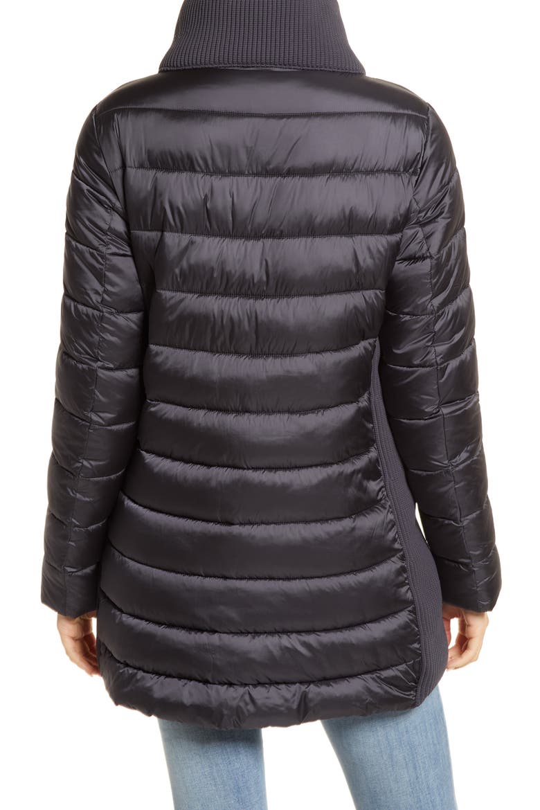 Katelyn Water Repellent Puffer Jacket, Alternate, color, EBONY GREY
