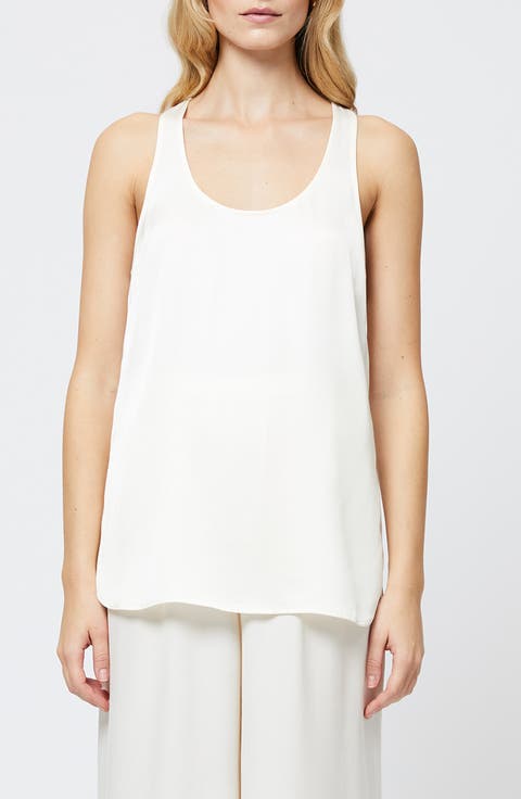 Ennis Satin Racerback Tank